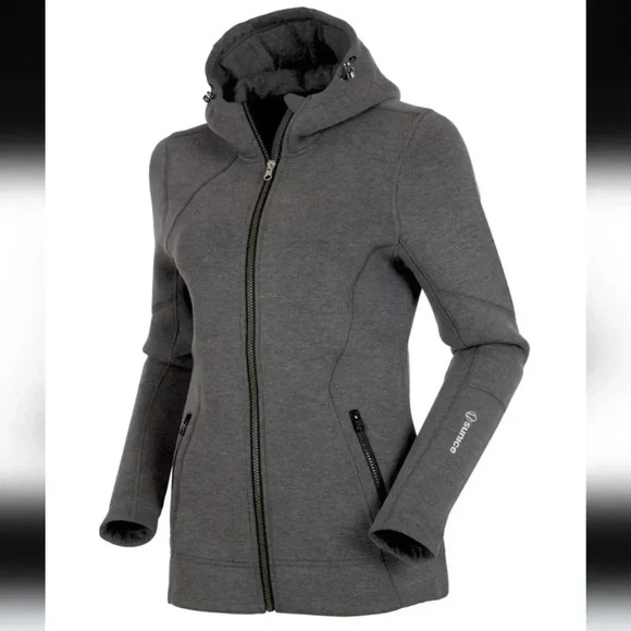 Sunice Women's Audrey Technospacer Thermal Stretch Softshell Hoodie - Picture 1 of 5